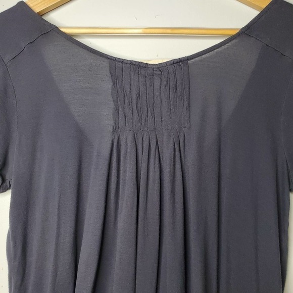 Soft Joie Scoop Neck Button Down Blouse Black Sz S - Picture 6 of 8